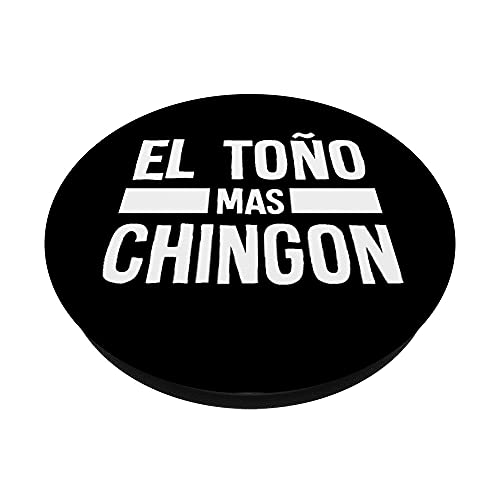 Diseño Gracioso de Nombre Hispano - Toño Chingon PopSockets PopGrip Intercambiable
