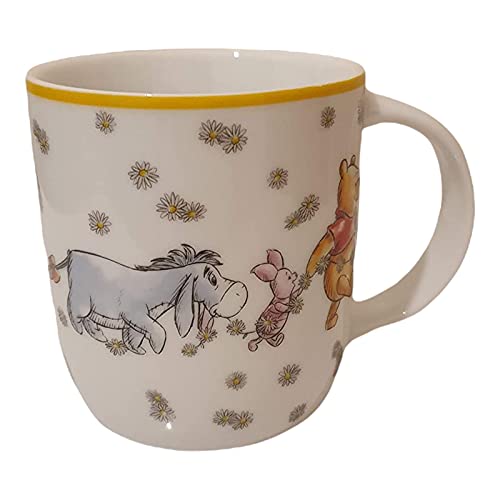 Disney Winnie The Pooh, Tigger, Piglet & Eeyore - Taza de café con licencia oficial