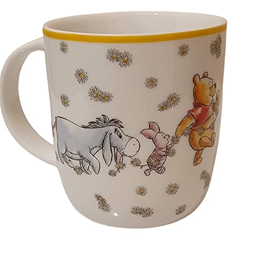 Disney Winnie The Pooh, Tigger, Piglet & Eeyore - Taza de café con licencia oficial