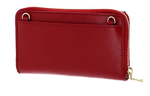 DKNY Polly Sutton Crossbody Wallet Bright Red