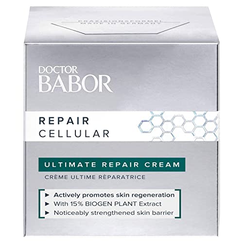 DOCTOR BABOR Repair Cream, Crema facial nutritiva para pieles secas con necesidad de regeneración, Sirve como cuidado postoperatorio, 1 x 50 ml