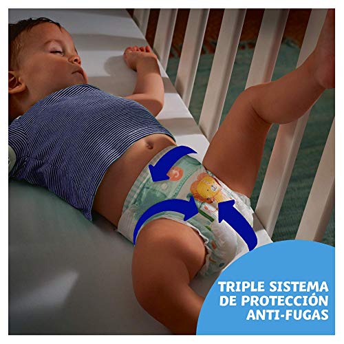 Dodot Pañales Bebé-Seco Talla 3 (6-10 kg), 272 Pañales con Protección Antifugas, Pack Mensual