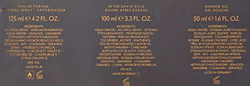 Dolce gabbana men intenso eau de perfume 125ml con vaporizador + after shave 100ml + gel 50ml