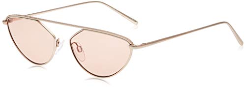 DONNA KARAN EYEWAR DK109S Gafas de Sol, Rose Gold, 55 MM, 16 MM, 135 MM para Mujer