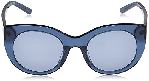 DONNA KARAN EYEWAR DK517S Gafas de Sol, Crystal Blue, 52 MM, 22 MM, 135 MM para Mujer