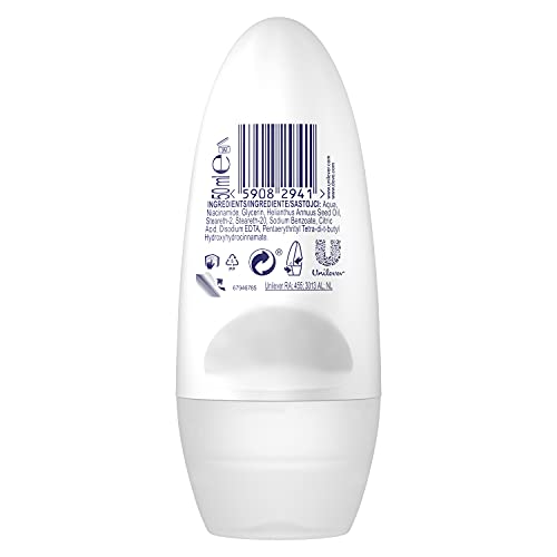 Dove 0% Desodorante Roll On Aluminio Sensitive, 50ml