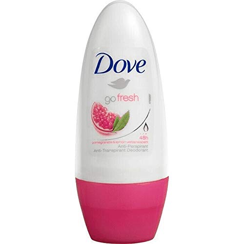 Dove Desodorante Roll On Go Fresh Granada de y verbenen Aroma a Limón, 1 unidad