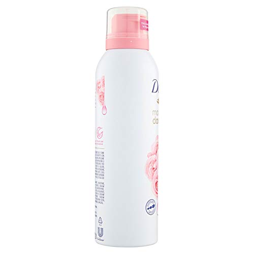 Dove - Gel de ducha con aceite de rosa, 200 ml, paquete de 3