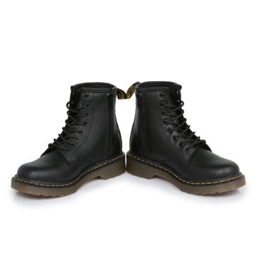 DR MARTENS J Boot Softy T - Botas de cuero Infantil, Negro - negro, 32