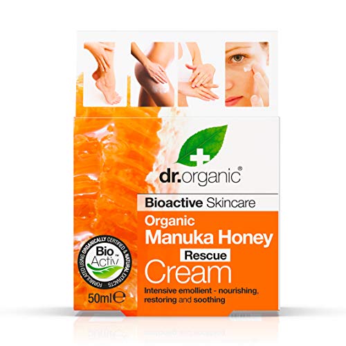 Dr. Organic Organic Manuka Honey Rescue Cream. Cuidado Restaurador Intensivo Para La Cara Y El Cuerpo 200 g