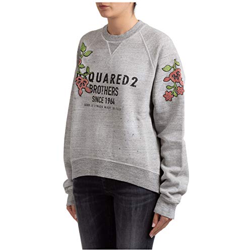 Dsquared2 Sudadera de Mujer Gris EU S (UK S) S72GU0184S25148858M