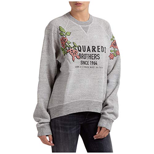 Dsquared2 Sudadera de Mujer Gris EU S (UK S) S72GU0184S25148858M