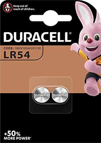 Duracell LR54, 2 Pilas Bouton Lithium