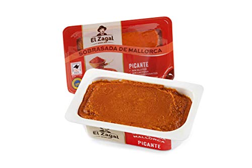 El Zagal Sobrasada de Mallorca Picante Al Vacío, 200g, Pack de 1