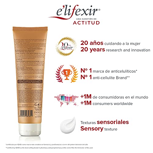 Elifexir Piel Canela SPF 30. Gel Bronceador. Acelerador del Bronceado. Bronceado Intenso y Duradero | Waterproof | Protector Solar UVA, UVB e IR-A. Con Monoï de Tahití. 150ml