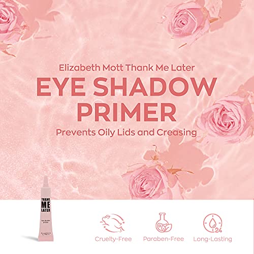 Elizabeth Mott Sombra de ojos a prueba de agua para prevenir los párpados grasos y arrugas Imprimador de ojos (10G) Claro