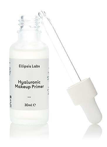 Ellipsis Labs Primer - prebase de maquillaje contiene ácido hialurónico y vitamina C para retener la humedad y crear un efecto de relleno. Prepara tu cara para maquillaje y aplicación de base. 30 ml.