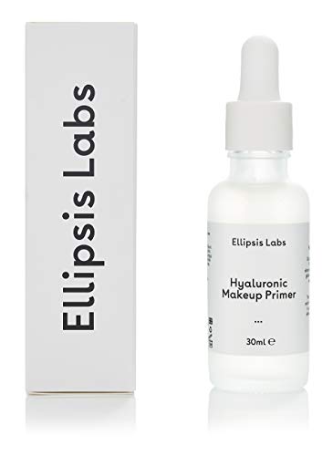 Ellipsis Labs Primer - prebase de maquillaje contiene ácido hialurónico y vitamina C para retener la humedad y crear un efecto de relleno. Prepara tu cara para maquillaje y aplicación de base. 30 ml.