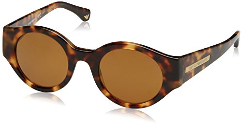 Emporio Armani 4044_54326H (47 mm) gafas de sol, HAVANA BROWN, 47 para Hombre