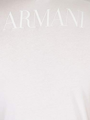 Emporio Armani CC716 111035 00010 Camiseta Interior, Hombre, Blanco (White), L