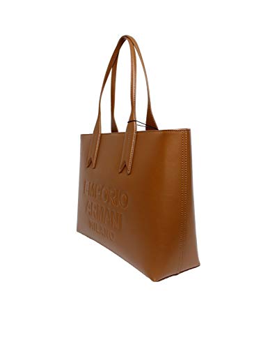 Emporio Armani mujer bolsa de asa larga tobacco