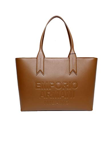 Emporio Armani mujer bolsa de asa larga tobacco