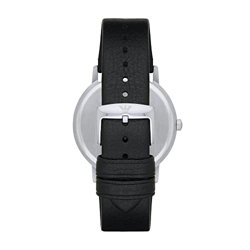 Emporio Armani Reloj Analógico para Hombre de Cuarzo AR11013 Negro