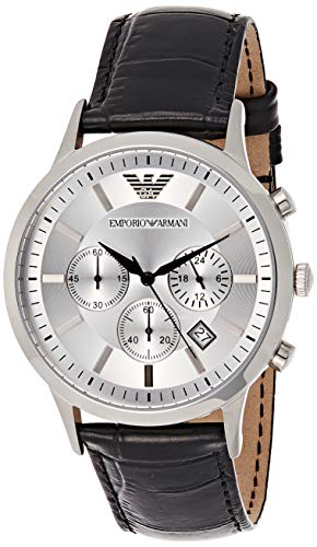 Emporio Armani Reloj Hombre de Analogico con Correa en Piel AR2432