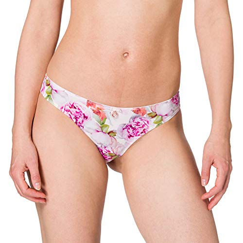 Emporio Armani Ropa Interior brasileña Briefs, Estampado Peony, L para Mujer