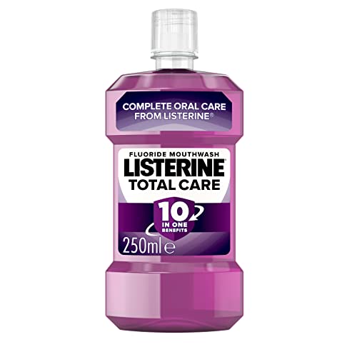 Enjuague Bucas Listerine Total Care Menta Antibacterial 250ml