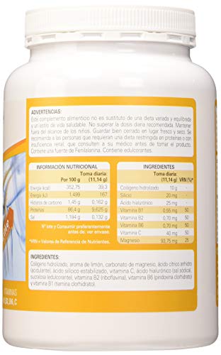 Epaplus Articulaciones Colágeno + Silicio + Ácido Hialurónico INSTANT Duplo- 2x30 Días( 2x326gr, sabor limón)