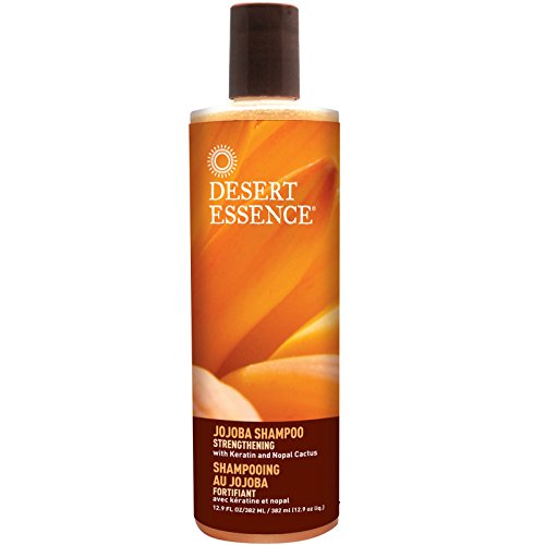 Esencia del Desierto Jojoba Shampoo Fortalecimiento con queratina y Prickly Pear – 12,9 FL OZ – Pack de 1