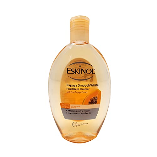 Eskinol Papaya Smooth White Facial Deep Cleanser 225ml by Eskinol