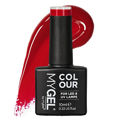 Esmalte de gel para uñas MyGel, de MYLEE (10ml) MG0006 - French Cancan UV / LED Nail Art Manicure Pedicure para uso profesional en el salón y en el hogar - Larga duración y fácil de aplicar