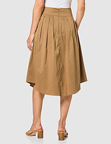 ESPRIT Collection 041EO1D303 Falda, Beige (Bark), 40 para Mujer