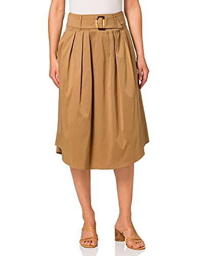 ESPRIT Collection 041EO1D303 Falda, Beige (Bark), 40 para Mujer