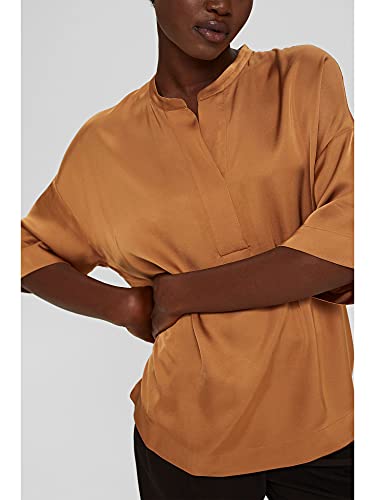 ESPRIT Collection 081EO1F321 Blusas, 235/Caramel, 42 para Mujer