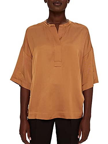 ESPRIT Collection 081EO1F321 Blusas, 235/Caramel, 42 para Mujer