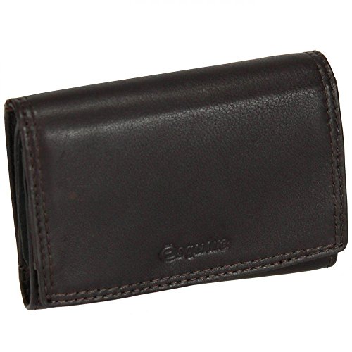 Esquire Duo Monedero piel 11cm brown