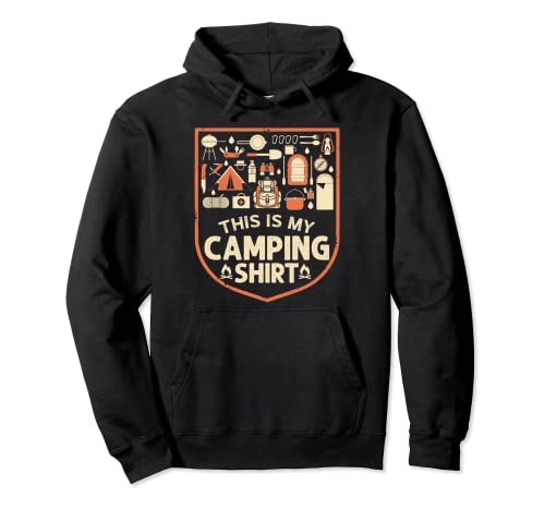 Este es mi camping campamento de verano al aire libre tienda de campaña RV amante Sudadera con Capucha