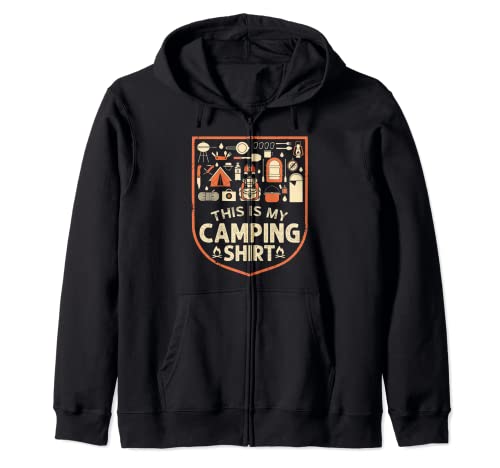 Este es mi camping campamento de verano al aire libre tienda de campaña RV amante Sudadera con Capucha