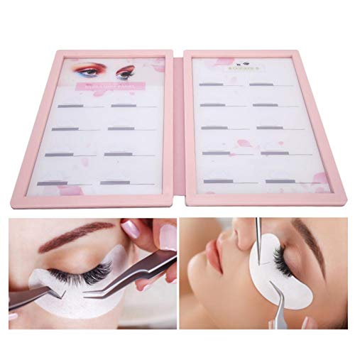 Estuche para pestañas y práctico expositor de maquillaje Contenedor de muestra Catálogo de pestañas postizas, profesional para salones de belleza profesionales Uso personal