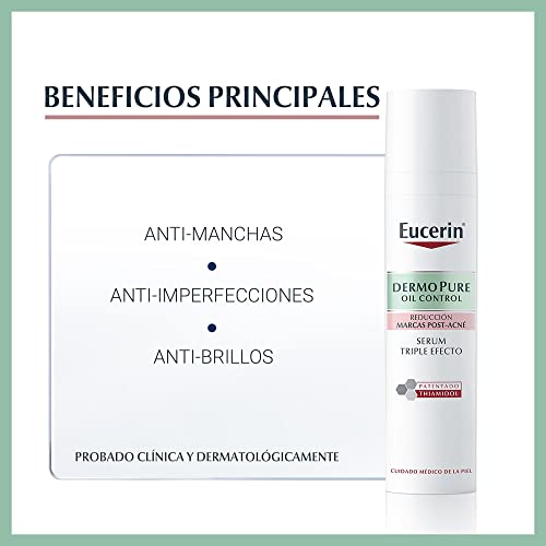 EUCERIN DERMOPURE OIL CONTROL | SERUM TRIPLE EFECTO | REDUCCION MARCAS POST-ACNE SERUM