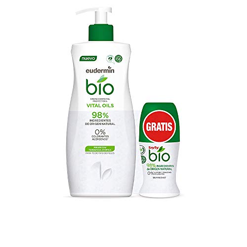 Eudermin BIO NATURAL VITAL OILS CREMA PROTECTORA LOTE 2 pz