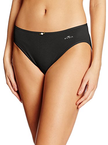 EVEN 6746/Pack 6, Braguitas para Mujer, Negro (Black), Medium