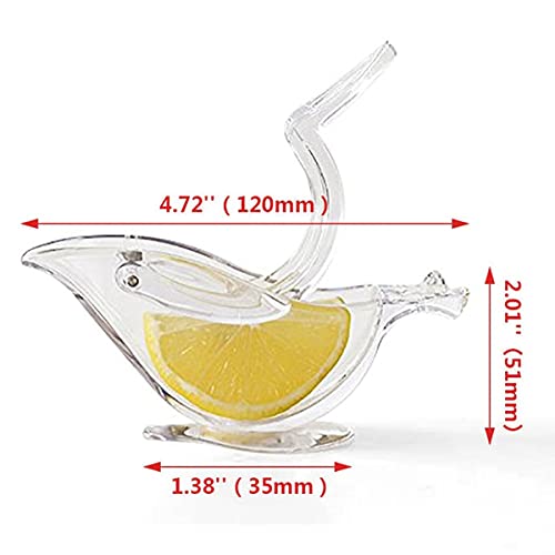 Exprimidor de Limón Manual,Robusto y Resistente,Exprimidor de Mano Portátil para Naranja Limón Lima y Cítricos,exprimidor Manual de cítricos para Obtener el Jugo más Fresco(2 Piezas