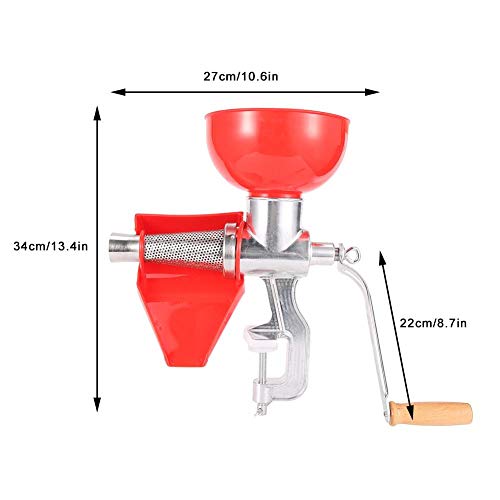 Exprimidor manual, aleación de aluminio gruesa Exprimidor manual Herramienta de cocina para frutas Tomate Limón Naranja Verduras, fácil de instalar en la superficie de la mesa de trabajo