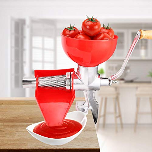 Exprimidor manual, aleación de aluminio gruesa Exprimidor manual Herramienta de cocina para frutas Tomate Limón Naranja Verduras, fácil de instalar en la superficie de la mesa de trabajo