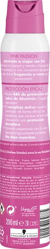 Fa - Desodorante Spray Pink Passion 48h de protección - 200 ml - Anti Manchas Blancas