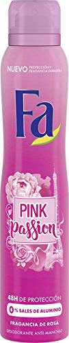 Fa - Desodorante Spray Pink Passion 48h de protección - Anti Manchas Blancas - 200ml